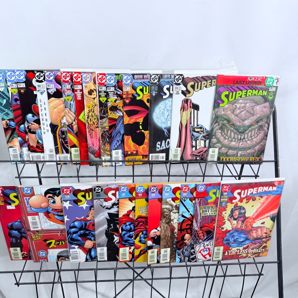 DC Superman 152 156-157 160-162 164 166 168 169 172-178 180-183 185-188 lot